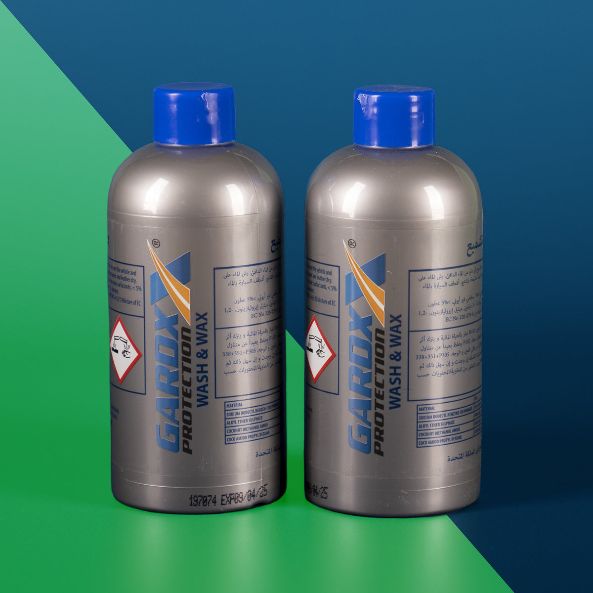 Wash and Wax - Twin Pack
